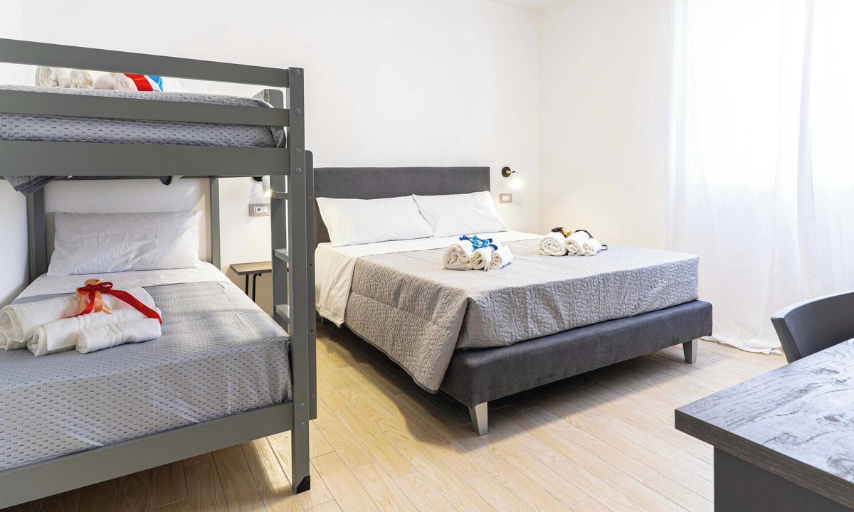 Licusati Apartment | (104) Quadruple room with private bathroom - Room Rentals in Licusati (SA)
