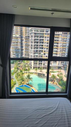 District 9 House | 2 Giường view Bể bơi Family Room with Pool view