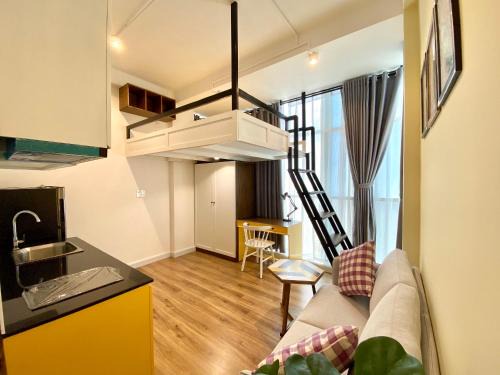 District 4 Apartment | 8 minutes walking to Nguyen Hue, Fast Wifi, check-in 24/7