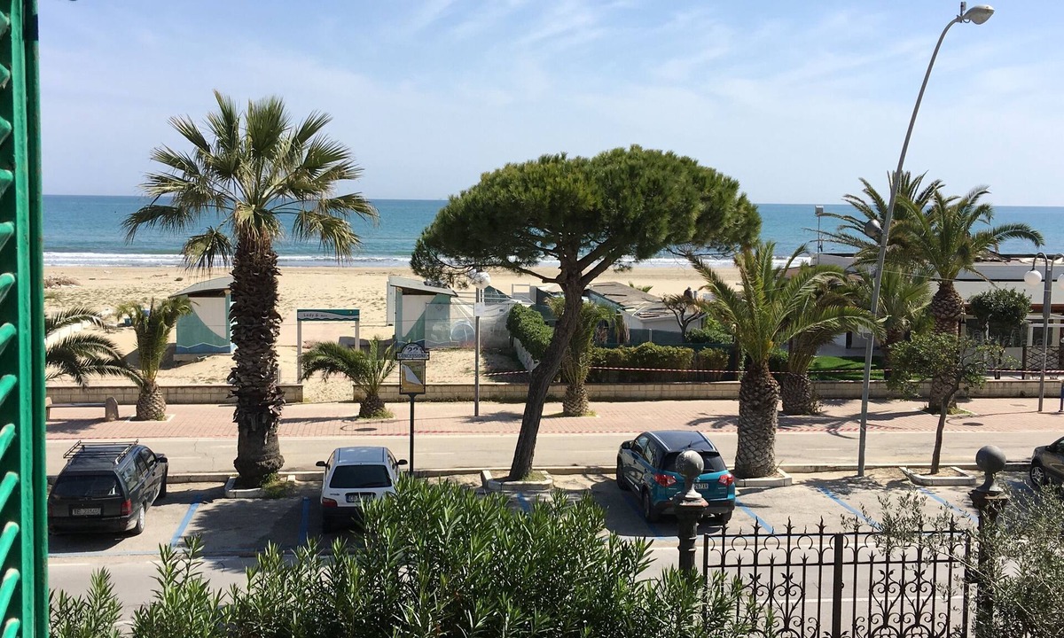 Tortoreto Lido Apartment | Air conditioned, brand new mini loft apartment first row sea