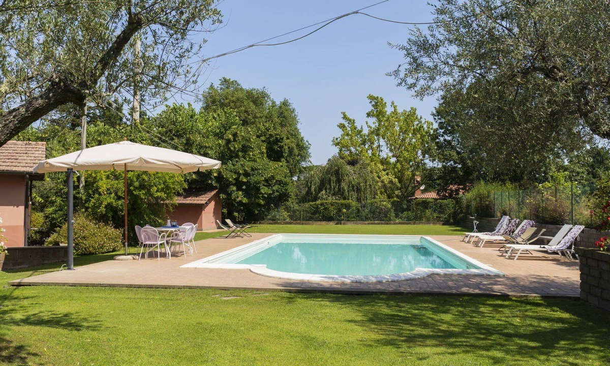 Vetralla Villa | Beautiful private villa for 8 guests with private pool, A/C, WIFI, TV and patio