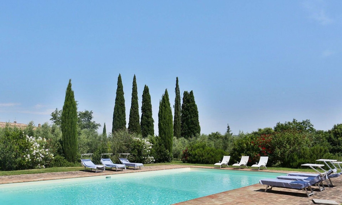 Argiano Villa | Beautiful private villa for 10 people with WIFI, private pool, A/C, TV and patio