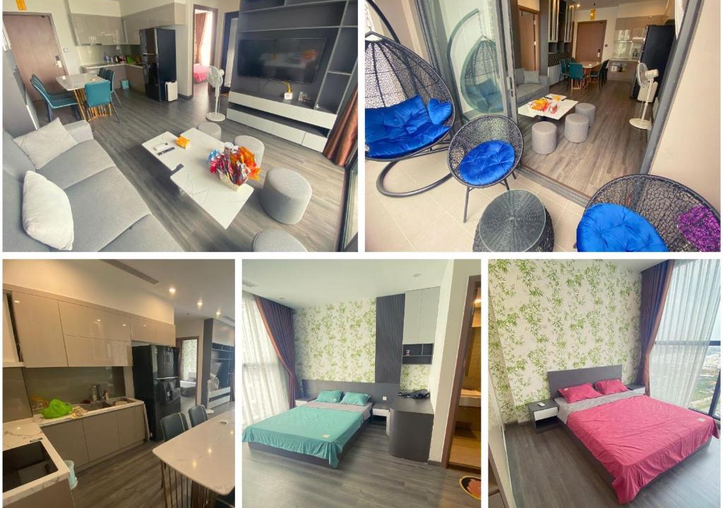 Gia Lam Apartment | Căn 3 Phòng Ngủ Nội Thất Nhập Châu Âu tại Ocean Park