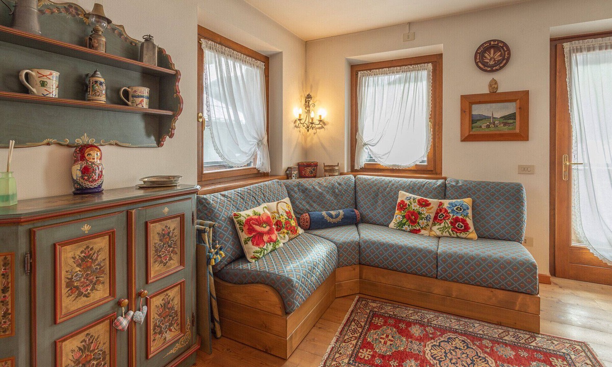 Vodo Cadore Apartment | Casa Le Vivane, with baklcony and view