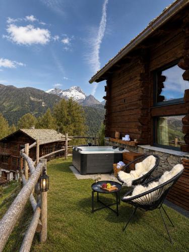 Quartiere XXIV Don Bosco Ski Chalet | Chalet Paradise Sauna and Panoramic Views of Monte Rosa and the Matterhorn