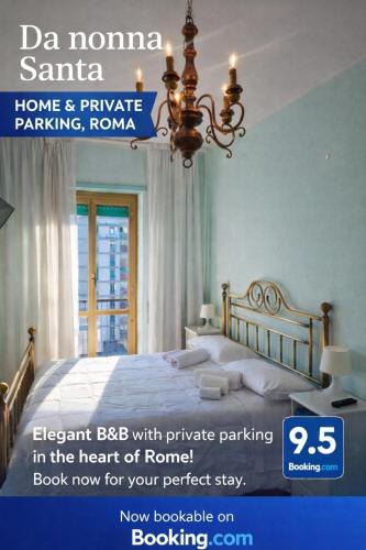 Zona I Val Melaina Apartment | Da nonna Santa Home & Private Parking