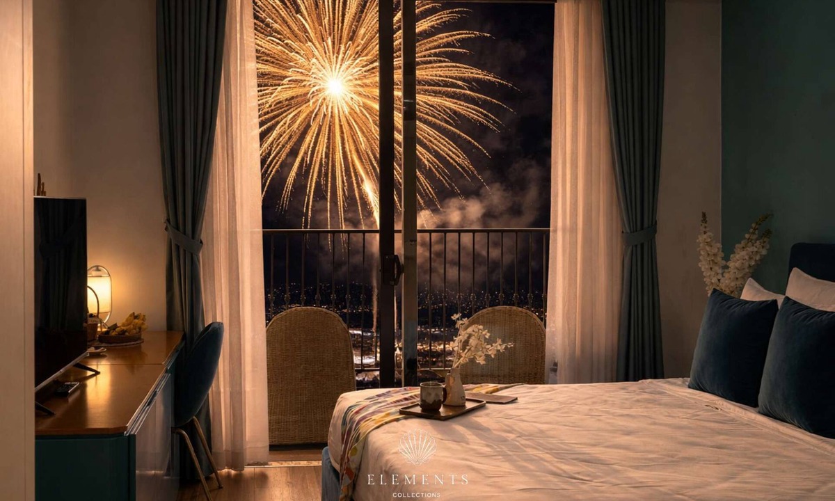 An Thoi Apartment | Daily Fireworks! Oceanview Residence with Skypool & Gym Access
