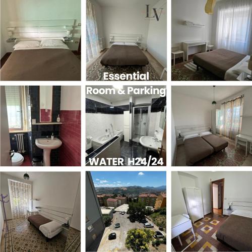 Potenza House | ESSENTIAL ROOM & PARKING in Centro Città con Parcheggio Privato e WIFI