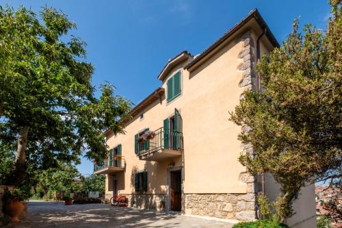 Castel del Piano House | le stanze della Terrazza sul Borgo