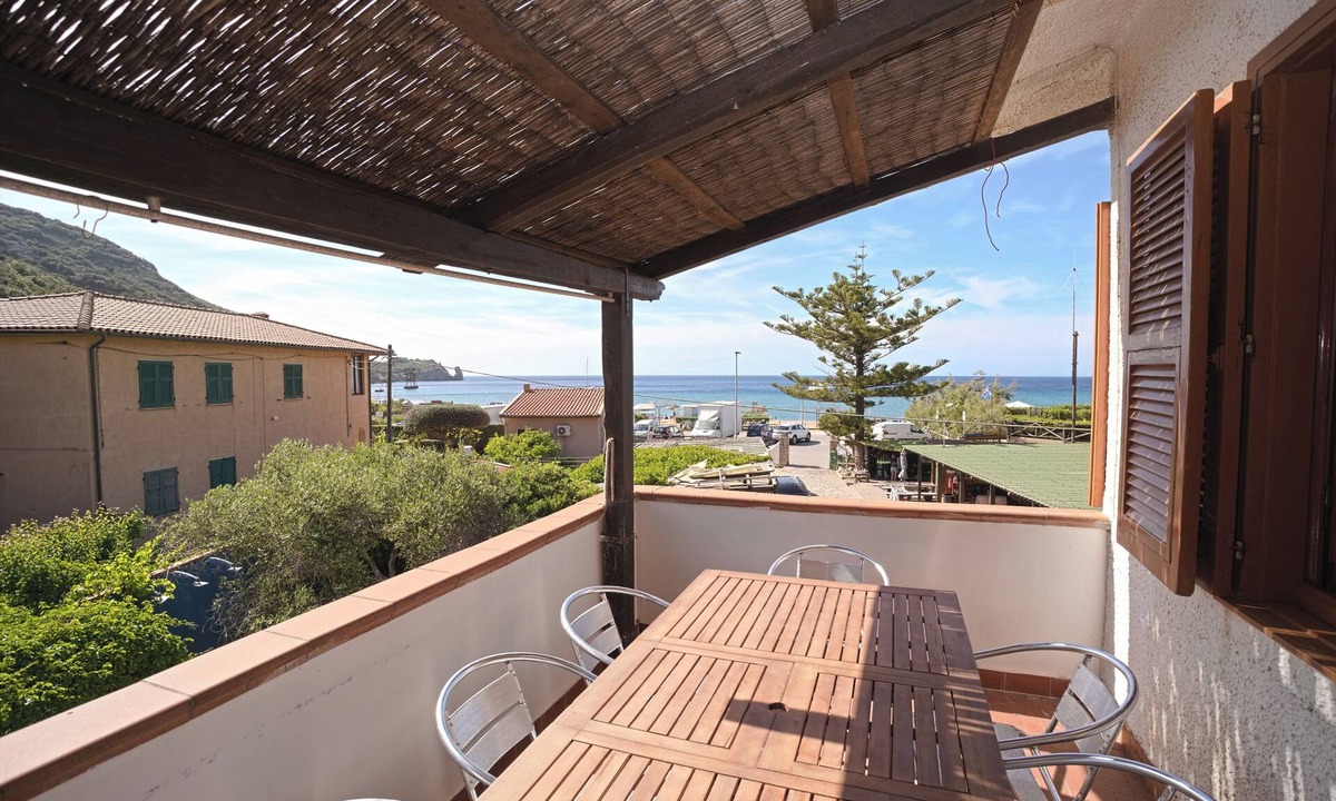 Giglio Campese Apartment | Margherita-1: large apartment, wonderful sea view of Giglio Campese.