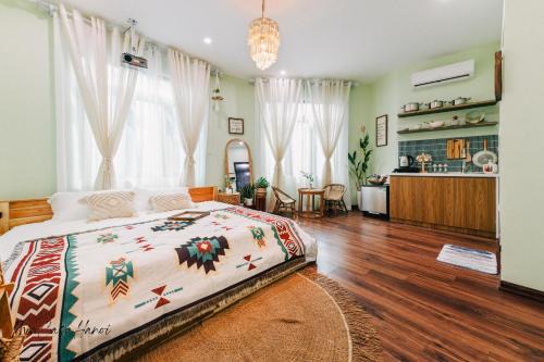 Dong Da Apartment | MiaCasaHanoi Homestay- King Bed - Free laundry - Netflix & Rooftop Chill