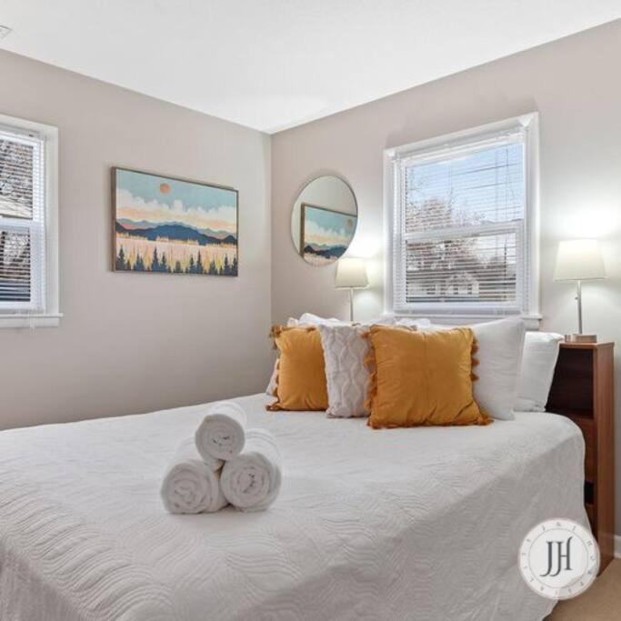 Rapid City House | Pet Friendly Large Fenced Backyard Covered Patio