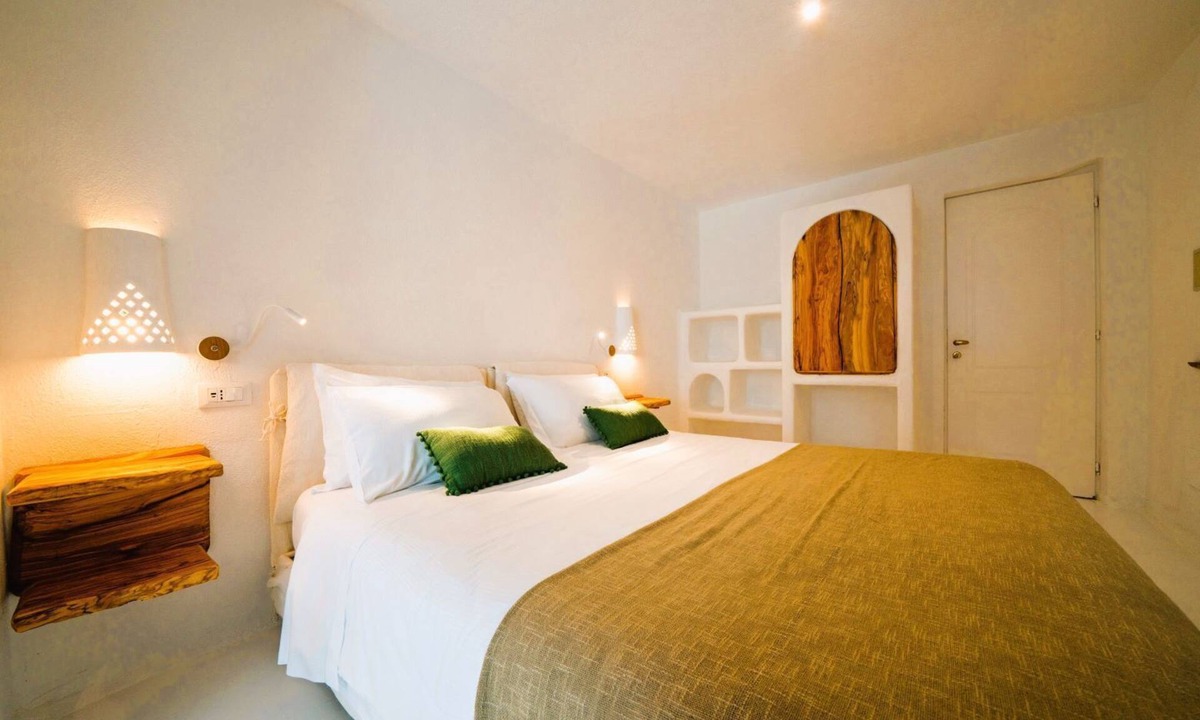 Forio Apartment | Premium Studio with a garden terrace and side sea view