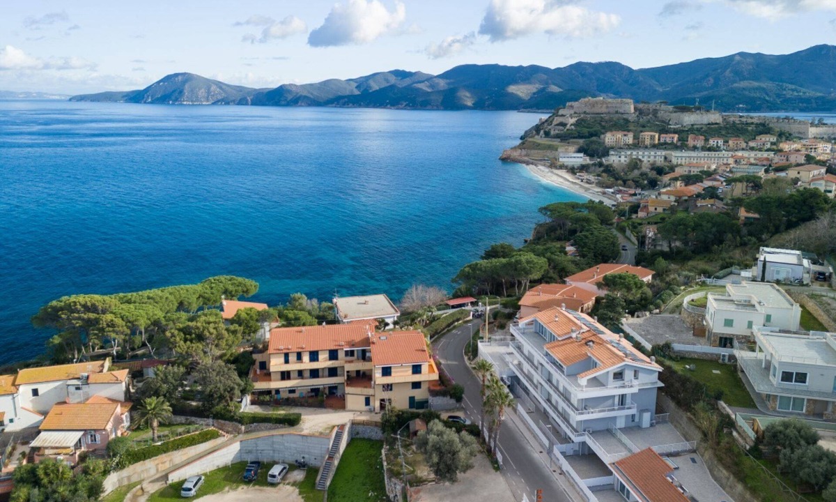 Portoferraio Apartment | RESIDENCE PADULELLA - 3d - RESIDENCE PADULELLA - P.T ESTERNO F