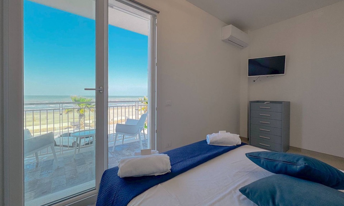 Civitanova Marche Apartment | Sea-View Living | Double Space, Pure Ease