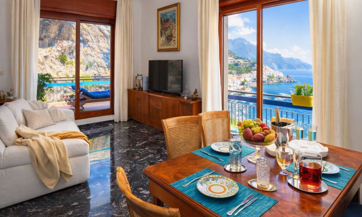 Pogerola Apartment | Skyview Paradise House is a panoramic penthouse with breathtaking views in Amalfi