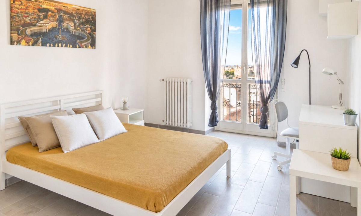 Ostiense Apartment | St. Paul Comfort Flat - Metro & University