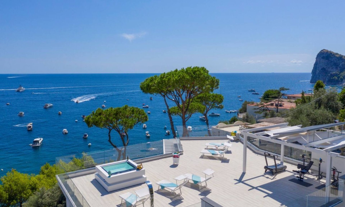 Marina del Cantone Villa | Villa by the beach with sea-view and Luxury amenities