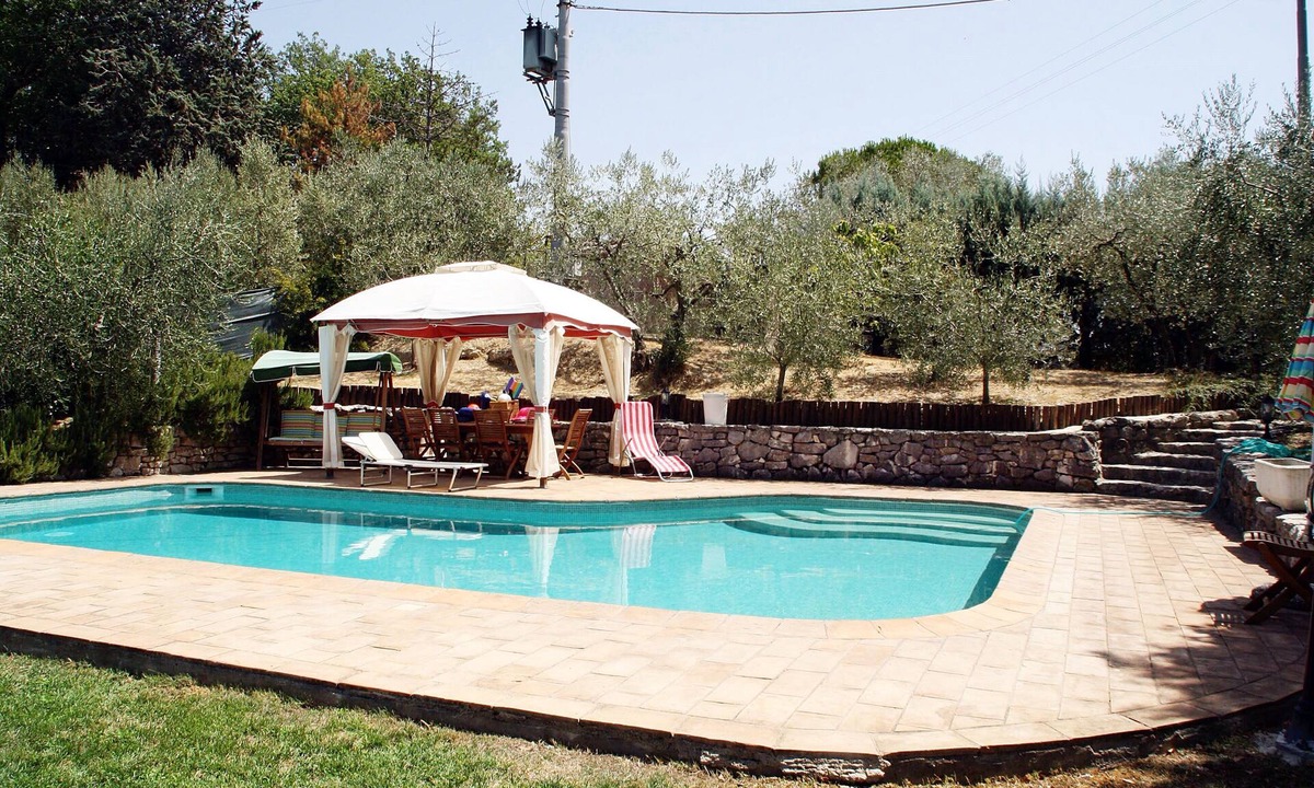 Poggio San Lorenzo Villa | Villa with private pool, unique, central Apennine mountain views.