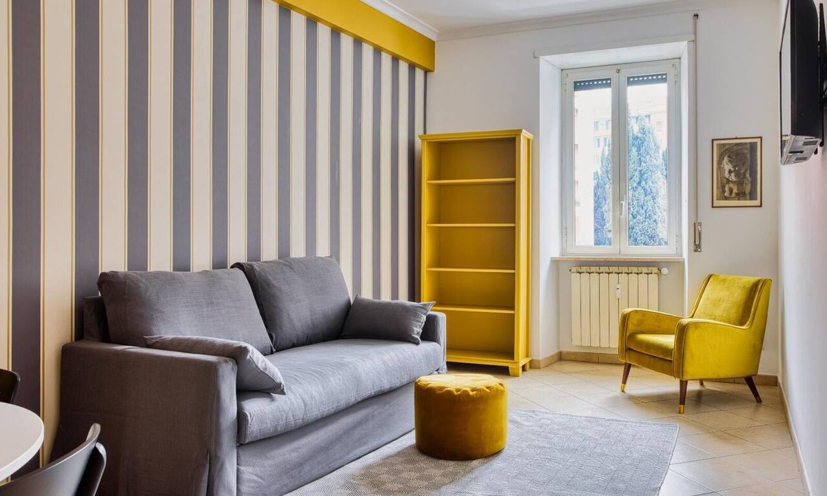 San Giovanni Apartment | Yellow Stripes Apartment - St. John's by RHR