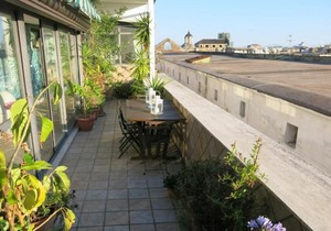 Historical Naples with panoramic terrace