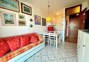 Sea view apartment with shared pool
