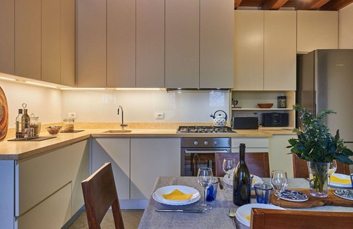 Caprino Veronese House | Beautiful apartment in villa for 8 guests with WIFI, TV and patio