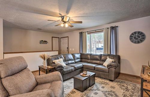 Sturgis House | Idyllic Sturgis Home with Fire Pit and Large Deck!