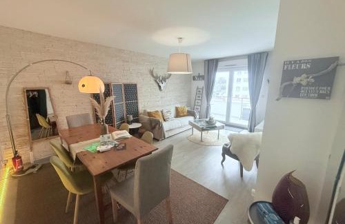 Coudray Apartment | Petit Erdre - 2 chambres- gd appt ensoleillé- accès PMR