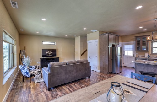Rockerville Condo | Rockerville Gold Town Lodging #12-This two-bedroom condo is your perfect home base for adventure and relaxation. Just minutes from Mount Rushmore, Crazy Horse Memorial, Custer State Park, Sturgis, and the Badlands.