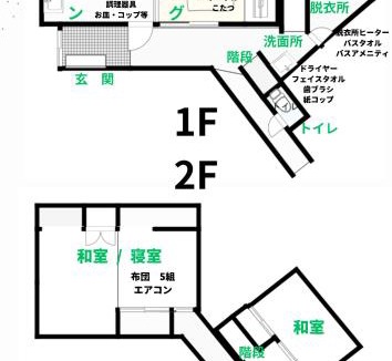 Ote Apartment | 福井駅から徒歩2分の1棟貸切民泊 最低限福井駅前