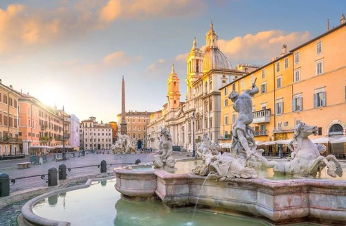 Rione VI Parione Apartment | 90 m2 apartment in the heart of Rome, 10 meters from the Pantheon