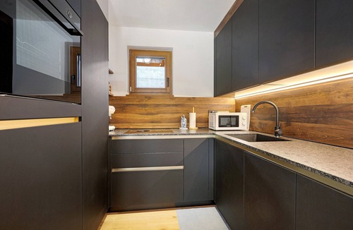 Cavalese Apartment | Apartment 'Villa Helena' with Mountain View, Private Terrace and Wi-Fi