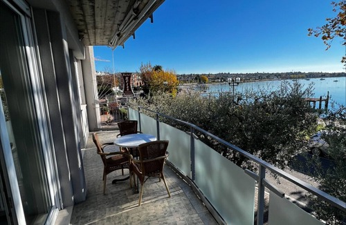 Bardolino Apartment | Apt with 2 Bedrooms and a large balcony front lake