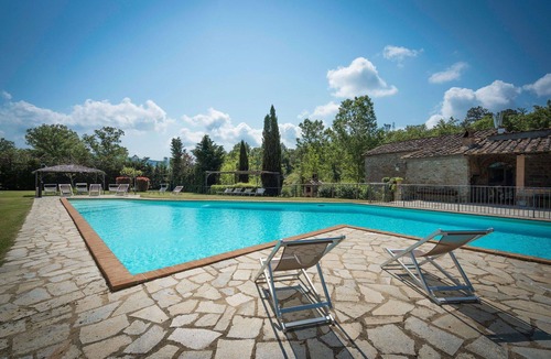Bucine Villa | Beautiful private villa with private pool, WIFI, veranda, pets allowed and panoramic view