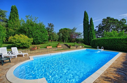 Cetona Villa | Beautiful private villa for 7 guests with A/C, private pool, TV and panoramic view