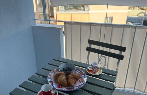 Santa Maria Apartment | Between sea and castle. Bright, beachfront apartment. Sleeps 4