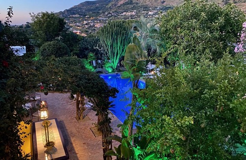 Panza Apartment | "Cambusa Cottage" with terrace, swimming pool and spa hot tub