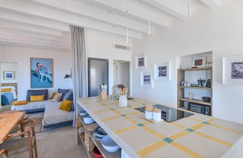 Seccheto Apartment | Casa Azzurrina Mare Apartment with Sea View, Wi-Fi, and Air Conditioning