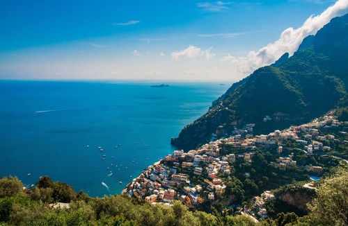 Montepertuso Apartment | Casa Sansone terrace overlooking the sea
