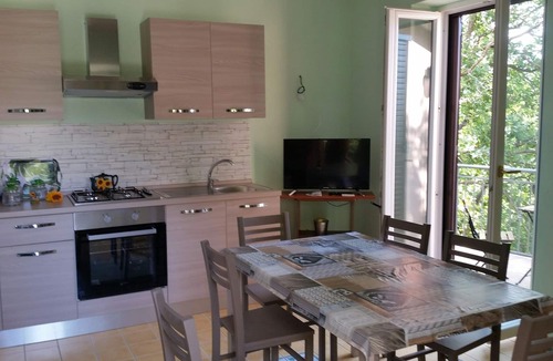 Fiumicello Santa Venere House | Casolare Nappi-Ignacchiti: apartment with terrace overlooking the sea