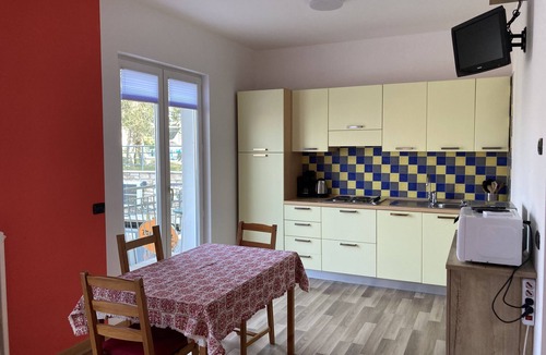 Malcesine Apartment | Charming studio apartment near Cable Car and lake with parking and balcony