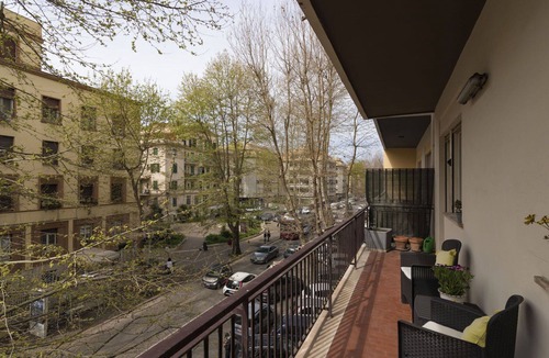 Quartiere XXXIII Lido di Ostia Ponente Apartment | Cosy apartment for 5 guests with WIFI, A/C, TV, balcony and pets allowed