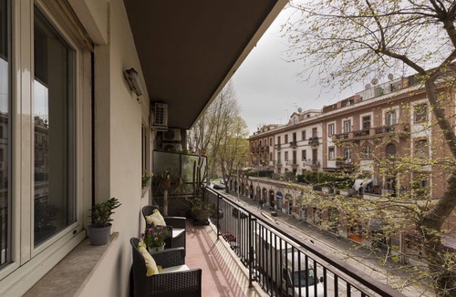 Quartiere XXXIII Lido di Ostia Ponente Apartment | Cosy apartment for 5 guests with WIFI, A/C, TV, balcony and pets allowed