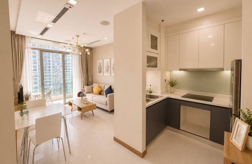 Hang Xanh Condo | Cozy 1-bedroom condo in beautiful Thành phố Hồ Chí Minh with AC