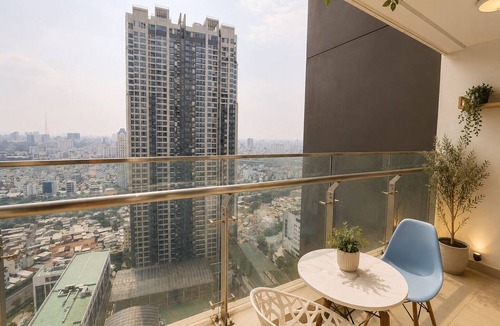 Hang Xanh Condo | Cozy 1-bedroom condo in beautiful Thành phố Hồ Chí Minh with AC