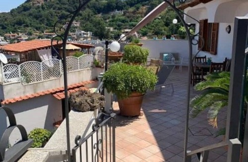 Casamicciola Terme House | Cozy beach house, with view from private terrace, 800 mt from the sea