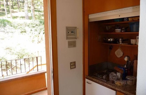 Capo D'arco Apartment | Cozy studio in the countryside, with balcony, sea view.