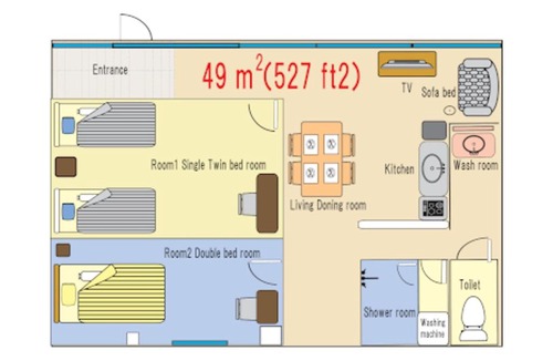Chatan Apartment | El Sol Town OKINAWA - Vacation STAY 12496