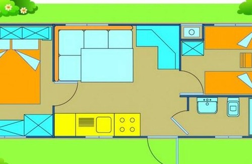 Cologna Spiaggia House | Feriendorf Stork - Mobilehome Happy Standard (2735)